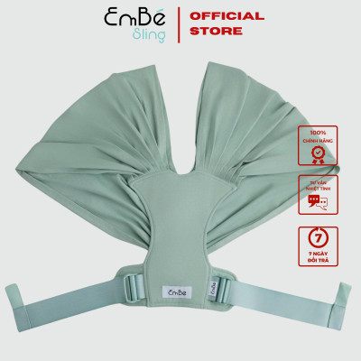 [Thiết Kế Mới - Màu Olive] Địu Vải Em Bé Sling Baby Sling Nova/Nova Plus Dễ Địu Êm Vai An Toàn Cho Bé 0–24 Tháng