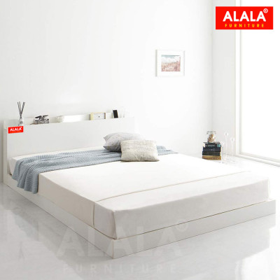 Giường thấp ALALA50 / Miễn phí vận chuyển và lắp đặt tận nơi / Đổi trả 30 ngày/ Sản phẩm được bảo hành 5 năm từ thương hiệu ALALA/ Chịu lực 700kg