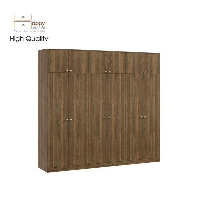 [Happy Home Furniture] ELEGANT, Tủ quần áo 2m4x2m2 , 240cm x 54cm x 220cm ( DxRxC), TCM_044