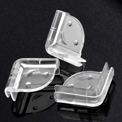 SET 2 Nút Silicone Bọc Cạnh Bàn Ghế Bịt Góc Chống Va Đập Bảo Vệ An Toàn Cho Bé Tròn & Vuông Keo Dán 3M