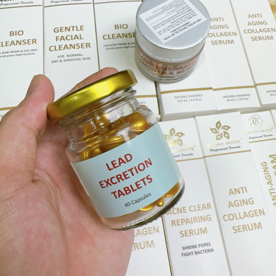 Viên Thải Chì PEONY WHITE 40v - Mờ Thâm Nám - Dưỡng Trắng Da - Giảm Tác Nhân Gây Nám - Phục Hồi - Chống Lão Hóa