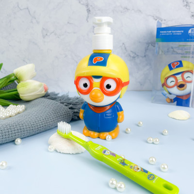 Kem đánh răng Pororo nuốt được cho bé từ 3 tuổi 298gr - Hương dứa