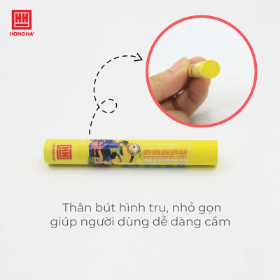 Bút sáp dầu Hồng Hà Minions 12/18/24 màu - 8131/8132/8133