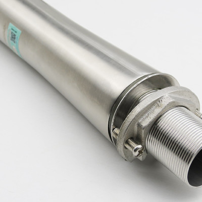 Vòi Lavabo nóng lạnh điếu cao 30cm Inox SUS 304 Eurolife EL-ORCHID 03 (Trắng vàng)