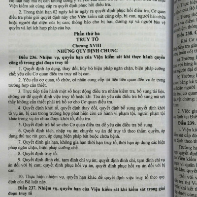 Sách Bộ Luật Hình Sự, Bộ Luật Tố Tụng Hình Sự sửa đổi, bổ sung năm 2025 (V2599T)