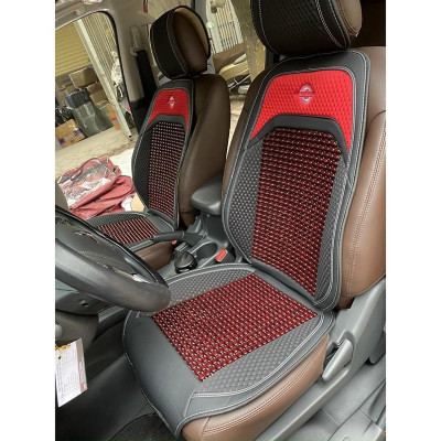 Bộ  Áo Ghế Hạt Gỗ Massage Cao Cấp- Chống Nóng, Trượt Dùng Cho Ô tô, Xe hơi, Văn phòng