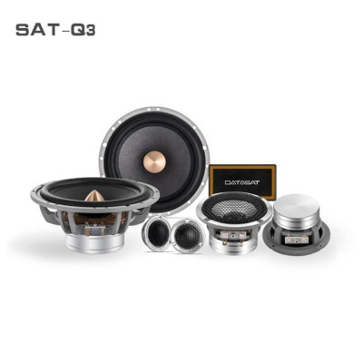 Loa ô tô boss 6.5 inch đường 16cm bass mạnh lời sáng - giá 2 loa - Loa DATASAT 3 way SAT Q3