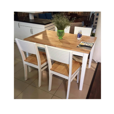 Bộ Bàn Ăn CHERRY 4 Ghế (Trắng)