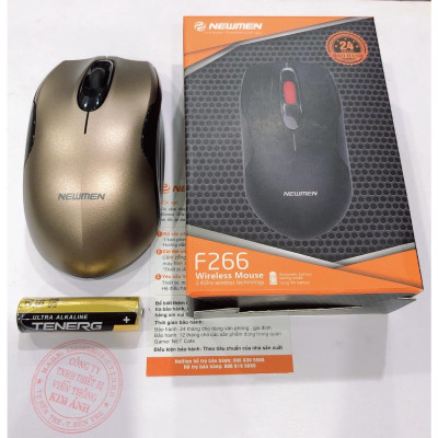 Chuột máy tính Newmen F266 không dây 2.4Ghz – Chú báo tự do - Hàng chính hãng