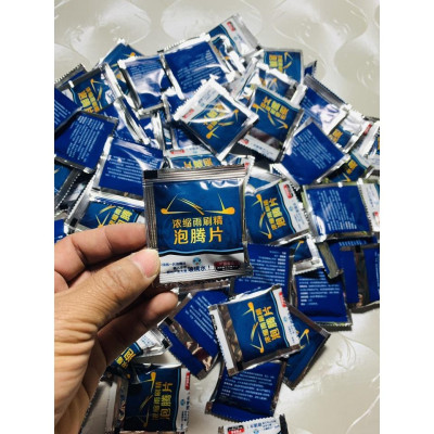 Viên Sủi Rửa Kính Ô Tô Xe Hơi dạng ép vỉ Tiện Dụng (1 viên = 4L dung dịch)