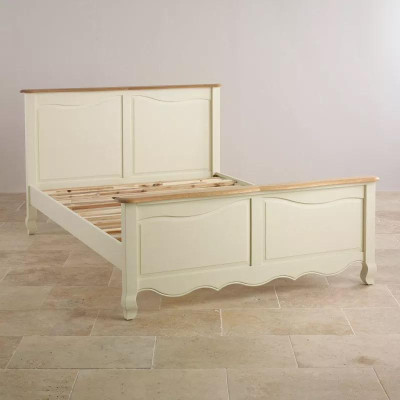 Giường đơn Bella gỗ sồi