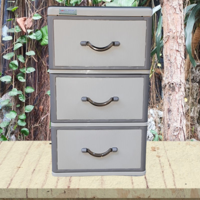 TỦ ĐỰNG QUẦN ÁO T222 – 3 TẦNG MÃ SẢN PHẨM	T222 KÍCH THUỚC	40 x 47 x 68 cm