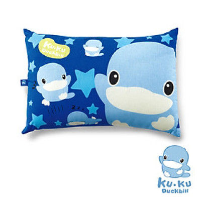 GỐI NẰM THOÁNG KHÍ CHO BÉ TỪ 1 TUỔI KUKU KU2036 - SIZE 32X46CM