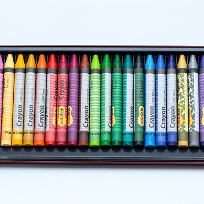 Hộp Bút Sáp 24 Màu Thiên Long Jumbo CR-C036