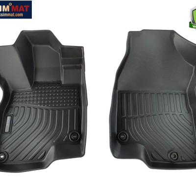 Thảm lót sàn xe ô tô Acura RDX 2019 - nay Nhãn hiệu Macsim chất liệu nhựa TPE cao cấp màu đen