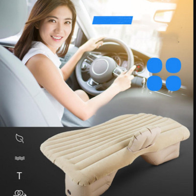 Giường đệm, nệm hơi thông minh du lịch cho ôtô, xe hơi + Kèm bơm điện, vòi bơm đa năng.