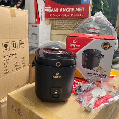 Nồi cơm điện chống dính cao cấp 3D Kalpen R3 dung tích 1 lít, an toàn cho sức khỏe - Hàng chính hãng