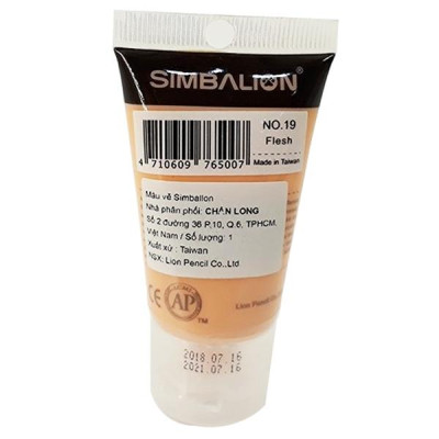 Màu Vẽ Simbalion Acrylic 30ml NAC30 - 19 - Da