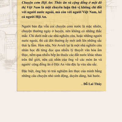 Chuyện Cơm Hội An - Thức Ăn Và Cộng Đồng Ở Một Đô Thị Việt Nam