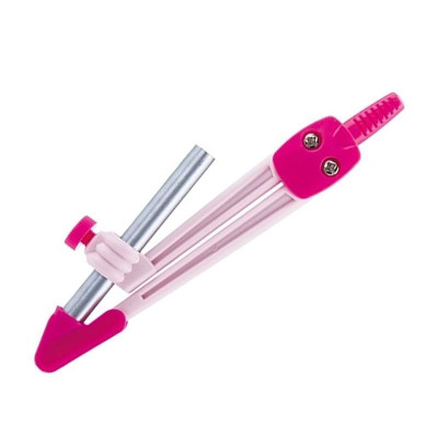 Compass Chì Cây - Deli 8621 - Màu Hồng