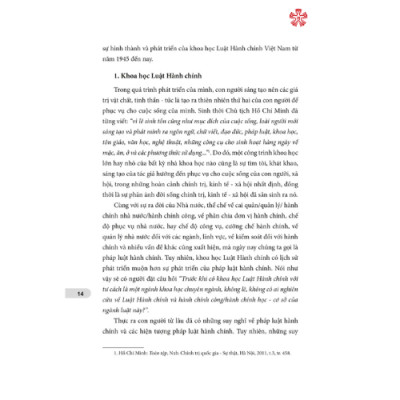 Luật Hành chính Việt Nam: Từ truyền thống đến Nhà nước pháp quyền xã hội chủ nghĩa (bản in 2023)