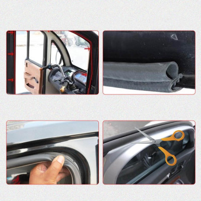 Gioăng Chữ U Nẹp Cửa Ô Tô Tải, xe Van, xe Kia, Suzuki, Toyota Cốp Xe, Tủ Điện, Tủ Sắt Có Rãnh Khí