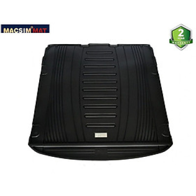Thảm lót cốp xe ô tô Audi A6L nhãn hiệu Macsim 3w chất liệu TPE cao cấp màu đen