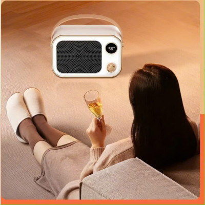 Máy Sưởi Gốm TIKO TK850 Để Bàn Làm Nóng Nhanh, Không Gây Khô, Sưởi Ấm Phòng Ngủ Phòng Khách hàng nhập khẩu