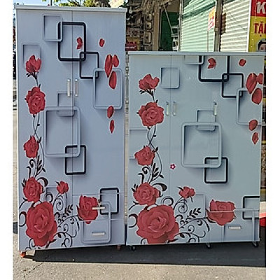 Combo 2 Tủ áo Juno Sofa tủ cao : ngang 85 x 1m8 và Tủ Thấp ngang 1m05 x Cao 1m6 