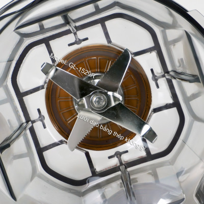 Sinh Tố Công Nghiệp Gali GL-1529R Dung tích 2 Lít, Motor 100% dây đồng đảm bảo độ bền bỉ, bảng điều khiển dạng cảm ứng, lưỡi dao bằng thép không gỉ. Hàng chính hãng bảo hành 24 tháng