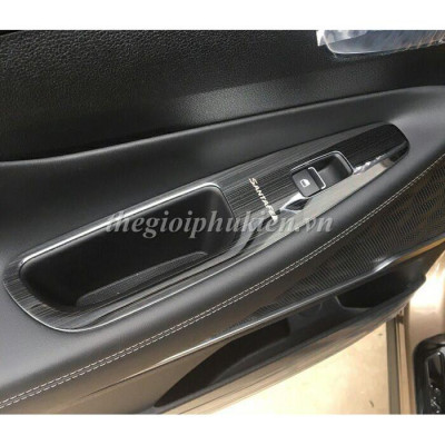Ốp nội thất Titan cao cấp theo xe Hyundai Santafe 2019
