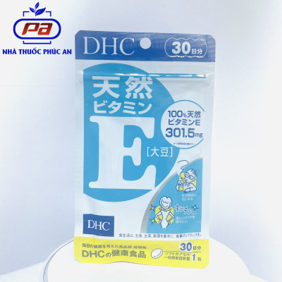 Viên uống bổ sung vitamin E DHC Nhật Bản 30 - 90 ngày giúp chống lão hoá, đẹp da
