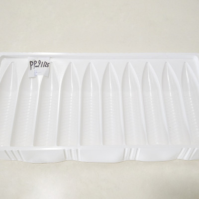 [Combo 100 cái] Khay nhựa PP đựng tôm Dong Ho TSTP bảo quản giữ dáng form tôm - Size 21/25 - Hàng chính hãng