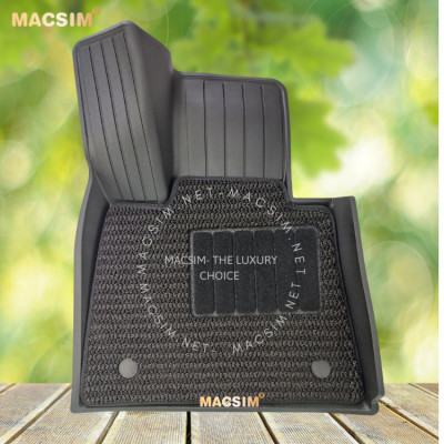 Thảm lót sàn ô tô 2 lớp cao cấp dành cho xe BMW X7 2019+ nhãn hiệu Macsim 3w chất liệu TPE