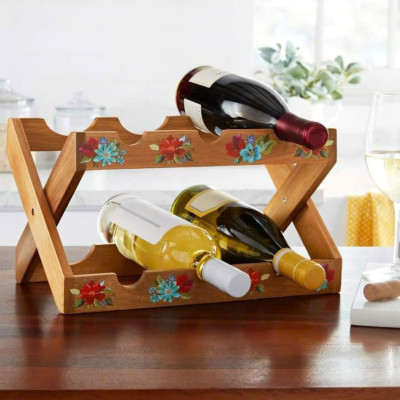 Kệ đựng rượi vang The Pioneer Woman Spring Bouquet hàng chính hãng