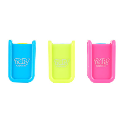 Gọt Bút Chì Mini Deli - Xanh Lam, Hồng, Xanh Lá - 3 Chiếc Màu Ngẫu Nhiên - ER00100