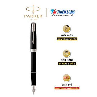 Bút máy cao cấp Parker Sonnet Matte Black CT TB-1950880