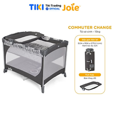 Giường cũi trẻ em Joie Commuter Change Logan