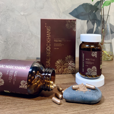 Viên Uống Đẹp Da Sắc Ngọc Khang ++ (120v) cao cấp giúp chống lão hóa, mờ nám sạm tàn nhang & cân bằng nội tiết tố