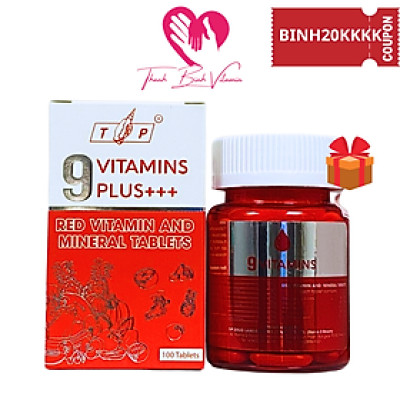 [Kèm Quà] Vitamin TP Plus +++ Mẫu Mới, Viên Tăng Cân, Hỗ Trợ Ăn Ngon , Ngủ Ngon