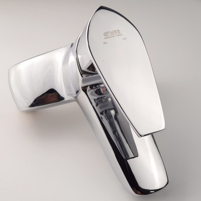 Vòi Lavabo nóng lạnh 2 chân Đồng mạ Chrome Eurolife EL-SUN 03 (Trắng bạc)