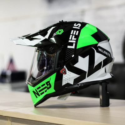 MŨ BẢO HIỂM CÀO CÀO DUAL SPORT LS2 MX436 PIONEER - GARA20