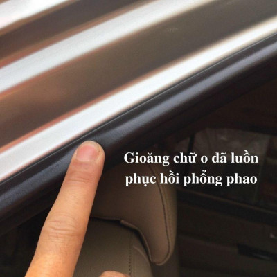 15 mét gioăng luồn silicon phục hồi gioăng nguyên bản đủ cho 1 xe,gioăng chống ồn,gioăng ô tô (4 cửa 15m ) )