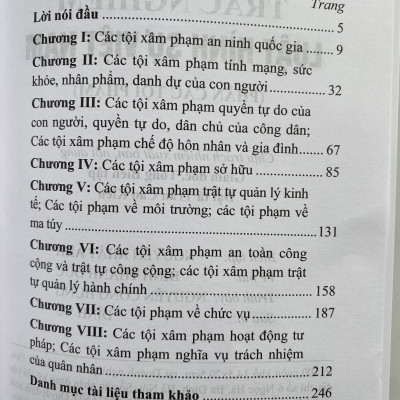 Trắc Nghiệm Luật Hình Sự Việt Nam - Phần Các Tội Phạm