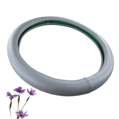 Bọc vô lăng cao cấp Macsim L202 màu ghi