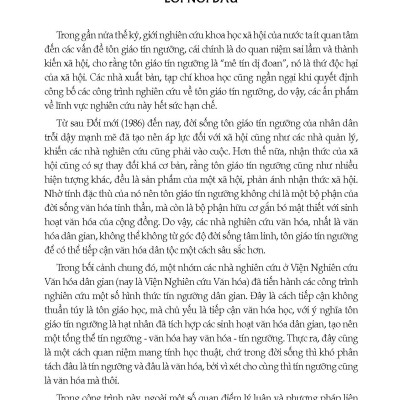 Tín Ngưỡng Của Các Dân Tộc Việt Nam (Tái bản 2025)