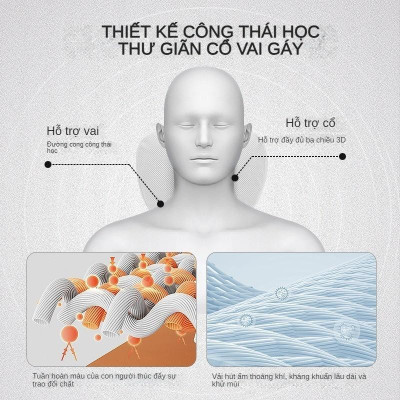 Gối tựa đầu ô tô nhiều lỗ thoáng khí và tựa lưng chất liệu da lộn mercedes maybach S-Class 2024