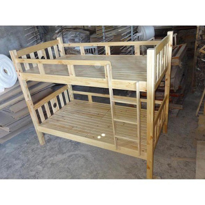 Giường 2 Tầng Nhật Ninja Gỗ Tự Nhiên Chịu Lực Tốt Và Vạt Giường Khít- TN