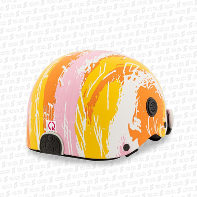 ƯU ĐÃI - Mũ bảo hiểm lỗ thông gió hoa văn chính hãng NÓN SƠN AMP-TR101