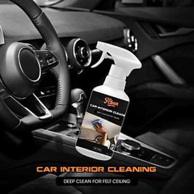 Chai xịt tẩy nội thất bọc nỉ ô tô, ghế sofa nỉ, ghế ô tô, trần bọc nỉ văn phòng F CLEAN chuyên dụng